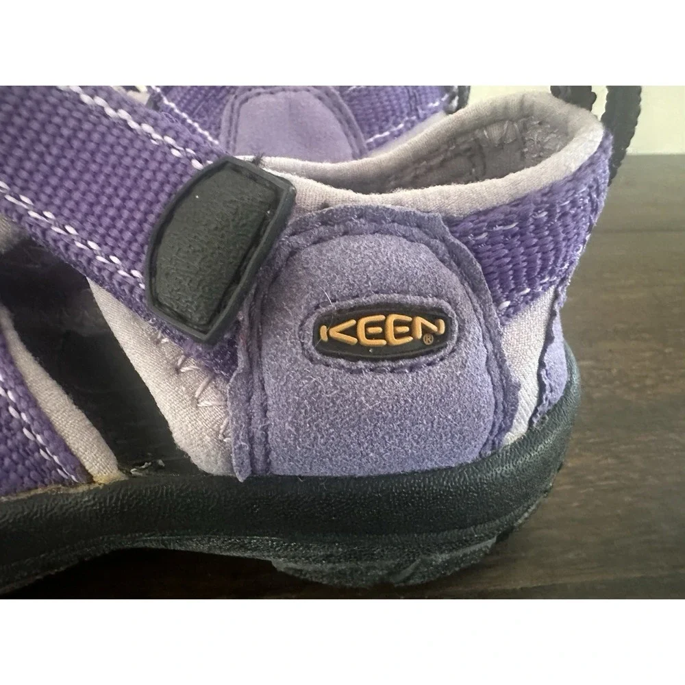 Keen Newport H2 Toddler Girls Waterproof Shoes Hiking Sandals Purple Size 12